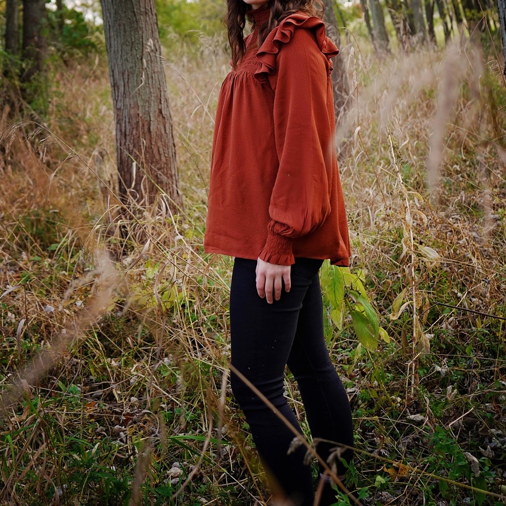 Flowy top!